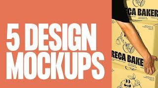 The ONLY Mockups Graphic Designers Need to Level Up Their Design Game