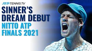 Jannik Sinner DREAM Debut in Turin! | Nitto ATP Finals 2021 Highlights