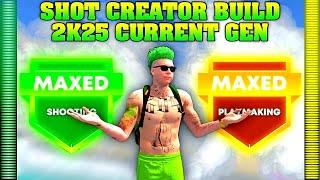 *Current Gen* Best Shot Creator Build 2k25!!! Best Shot Creating Build for NBA 2k25 Current Gen!!!