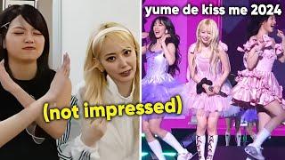 Eunchae exposed Sakura to how strict she was during practice | FEARNADA 2024 (Japan)