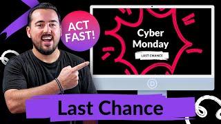  Last Chance! The Divi Cyber Monday Sale Ends Today.