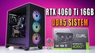 29.999 TL ASUS RTX 4060 Ti 16GB ve DDR5 SİSTEM TOPLAMA REHBERİ