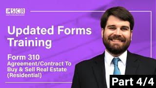 Updated Forms Training - SCR Form 310 (Part 4/4)
