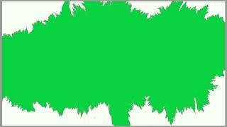 Green screen ink splatter effect 