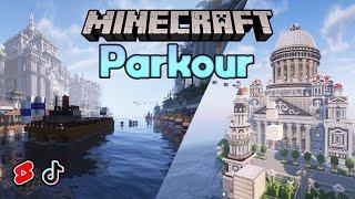 69 Minutes Minecraft Parkour Real Shaders (Ambient, Relaxing, Download)