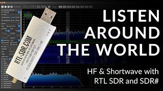 Listen Around the World - No Internet Required (HF & Shortwave on RTL SDR)