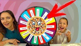 КРЕЙЗИ РУЛЕТКА Пицца ЧЕЛЛЕНДЖ Mistery Wheel of Pizza Challenge / Вики Шоу