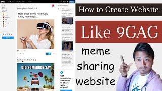 How to Make a Website Like 9Gag Using WordPress | Meme Sharing Website