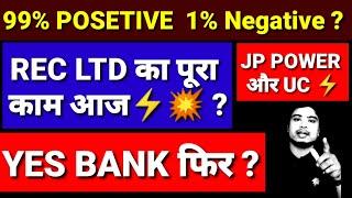 REC Limited share latest news l Yes Bank share latest news l JP POWER share latest news
