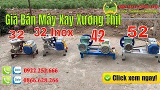 Cập Nhật Giá Bán Máy Xay Xương Thịt Cá Tháng 3 Năm 2023