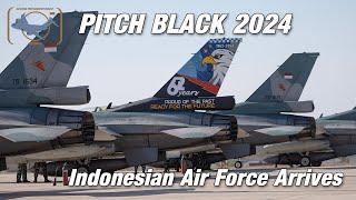 TNI-Angkatan Udara (Indonesian Air Force) has arrived in Darwin for Pitch Black 24.