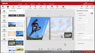 Videos im CEWE FOTOBUCH einfügen
