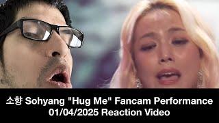 소향 Sohyang "Hug Me" Fancam Performance 01/04/2025 Reaction Video #Sohyang #소향 #김소향