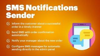 Magento SMS Notifications Sender (v. 2.3* - 2.4*)