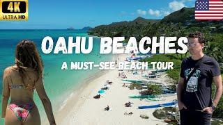 OAHU Hawaii Best Beaches  - Watch this before you travel to Hawaii | Oahu Beach Tour 2024