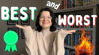 2024 BEST & WORST Books in EVERY GENRE | 15 Categories, 30 Books