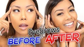 HOW I DO MY EYEBROWS EVERY MORNING! | Liane V