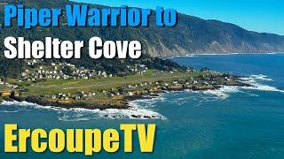 Piper Warrior to Shelter Cove