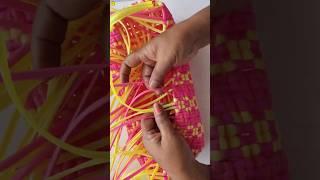 Plastic Wire koodai Making Sivan Kan Koodai #shorts #plasticwirekoodai #wirekoodai