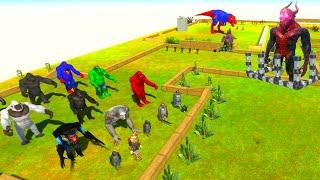 MUTANT PRIMATES RELEASE INFERNALS - Animal Revolt Battle Simulator