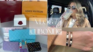 VLOG - CARTIER AND LOUIS VUITTON UNBOXING