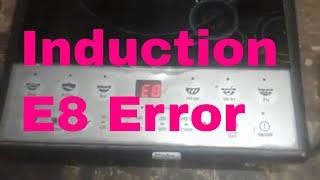 E8 Error In Induction Cooker | How to repair E8 error in induction cooktop?