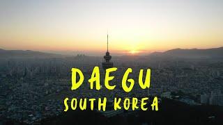 Daegu- the 4th largest city in South Korea | Cinematic Aerial View | 대구시, 대한민국 2019 【4K】