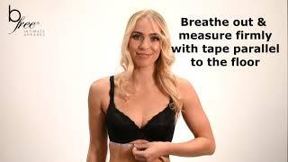 How to measure my bra size | B Free Intimate Apparel