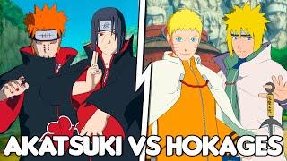 HOKAGES VS AKATSUKI no NARUTO STORM CONNECTIONS