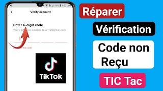 Comment réparer le code de vérification à 6 chiffres de TikTok qui ne fonctionne pas.