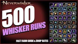 Whisker Drop rates & how to farm them efficiently ! Neverwinter.