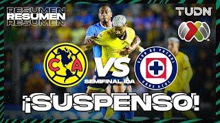 Resumen y goles | América vs Cruz Azul | Liga Mx -AP2024 - Semifinal - IDA | TUDN