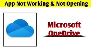 Microsoft OneDrive App Not Working & Opening Crashing Problem Solved