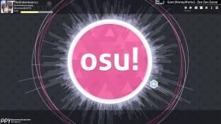 When you play osu! with sudden death