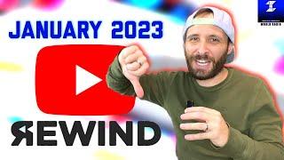 Looking At My Videos From January 2023 | IIWR YouTube Rewind