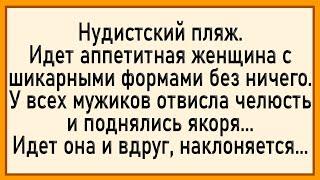 Как женщина на пляже показала... Сборник свежих анекдотов! Юмор!