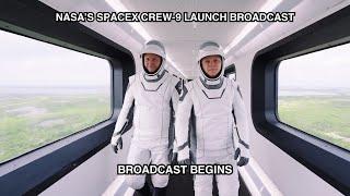 NASA’s SpaceX Crew-9 Mission: Broadcast Begins