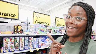 I've never seen the CLEARANCE aisle so well stocked @Walmart  Come shop with me!