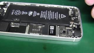 iPhone 5s  замена коннектора сенсора