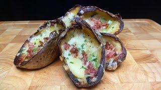 The CRISPIEST Potato Skins!