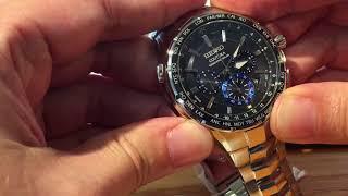 How to manually set the Seiko Radio Sync Watch.