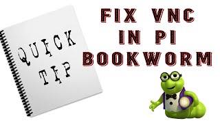 Fix VNC in Pi OS Bookworm