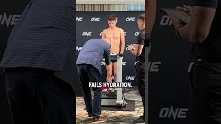 Mikey Musumeci fails to make the weight and hydration at ONE 168: Denver