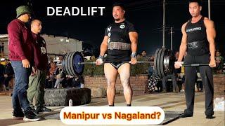 DEADLIFT Competition at NAGALAND STRONGMAN &  CROSSFIT 2024