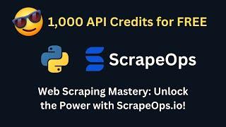  Boost Your Scraping Skills Free & Premium API Plans with ScrapeOps io  Python Web Scraping