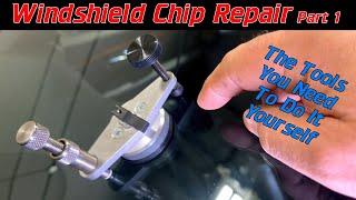 All the Tools you need to Repair your own Windshield Rock Chips