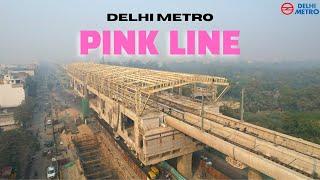 Delhi Metro Pink Line Extension : December 2024 Update | Good Progress  #detoxtraveller