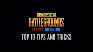 Top 10 Tips & Tricks | PUBG MOBILE LITE