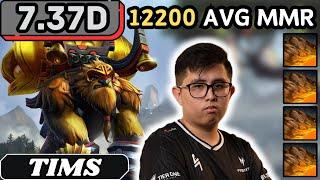 7.37d - Tims EARTHSHAKER Soft Support Gameplay 22 ASSISTS - Dota 2 Full Match Gameplay