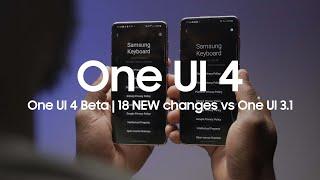 One UI 4.0 Beta | 18 NEW Changes vs One UI 3.1